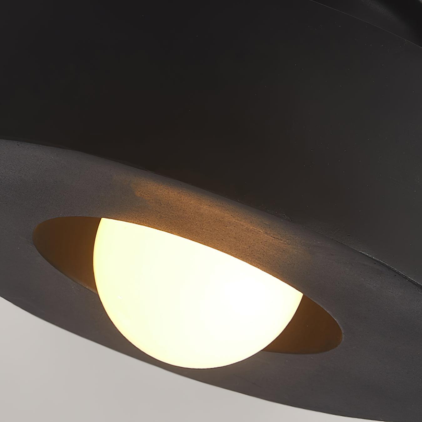 Zorvandra | Architectural Tiered Geometric Resin Ceiling Light