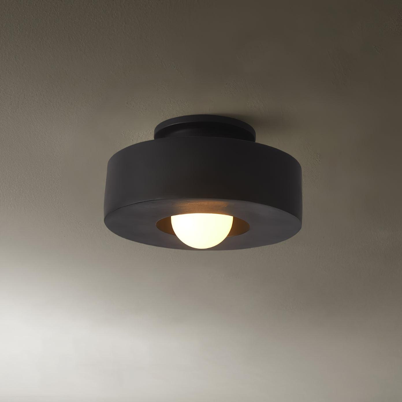 Zorvandra | Architectural Tiered Geometric Resin Ceiling Light