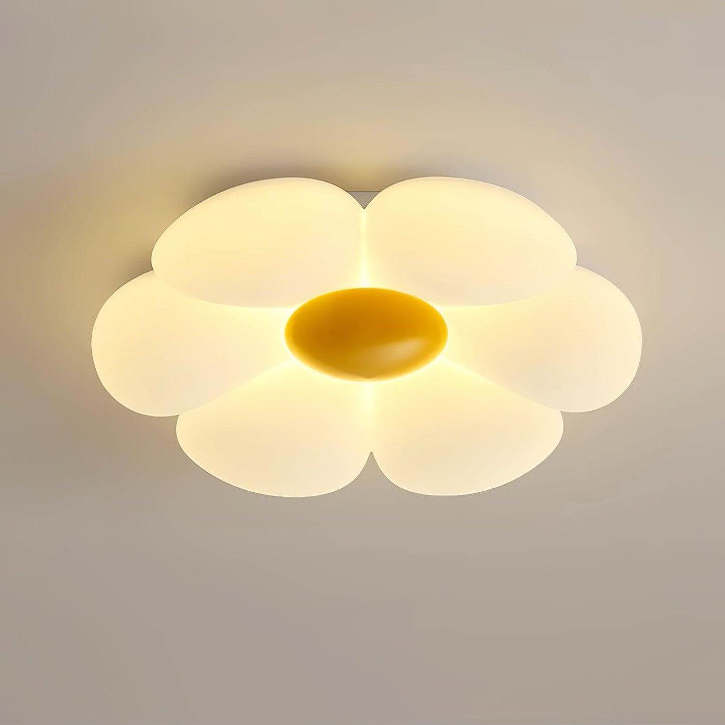 Kaledrin | Floral Silhouette Blooming Flush Mount Ceiling Light