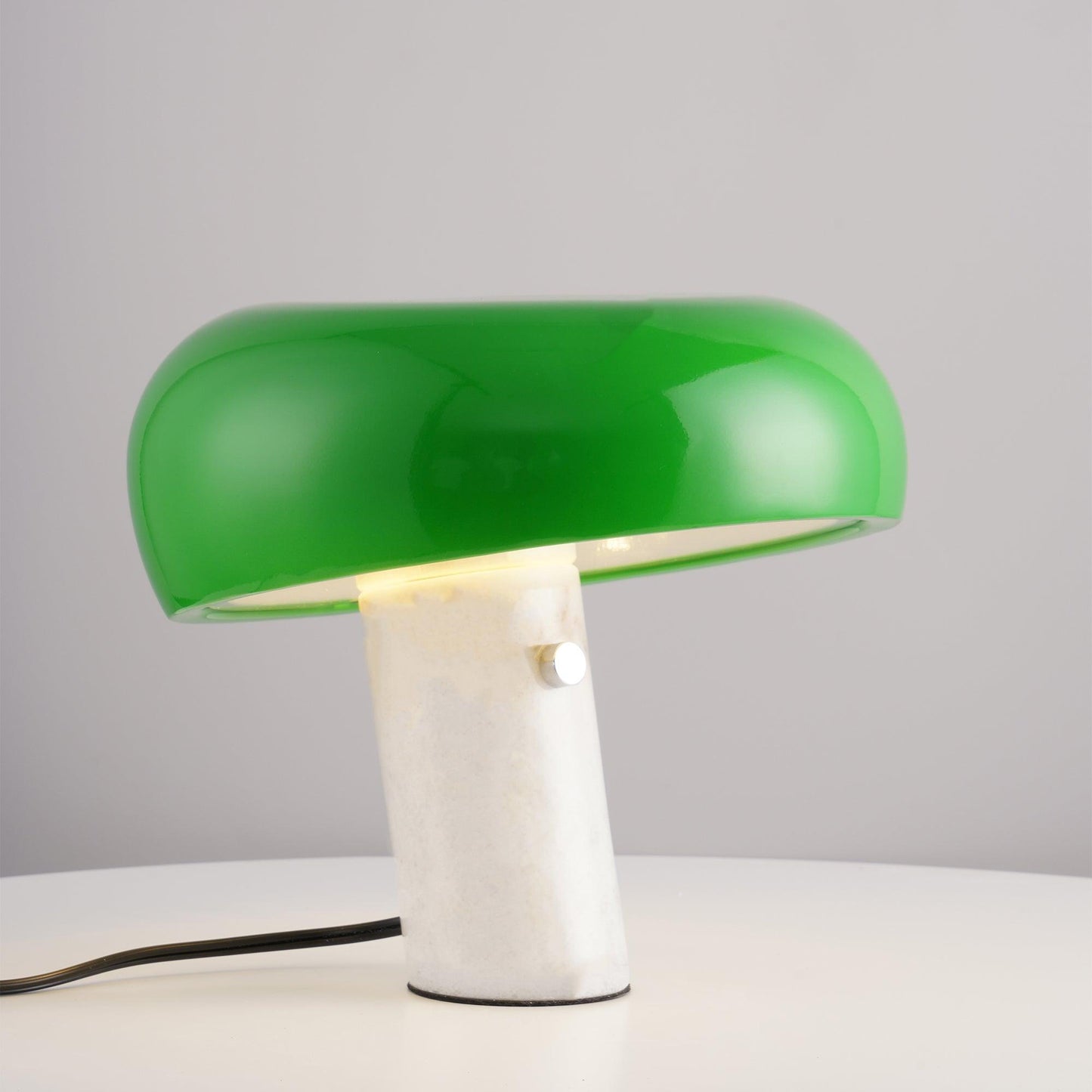 Kendrivol | Domed Silhouette Italian Marble Accent Table Lamp