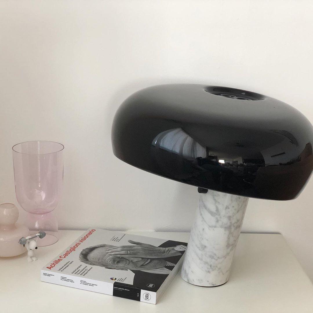 Kendrivol | Domed Silhouette Italian Marble Accent Table Lamp