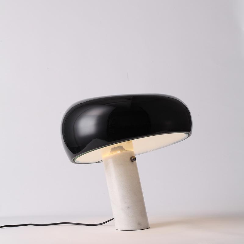 Kendrivol | Domed Silhouette Italian Marble Accent Table Lamp