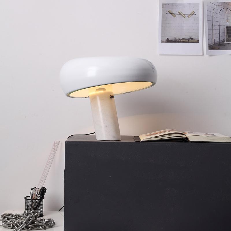 Kendrivol | Domed Silhouette Italian Marble Accent Table Lamp