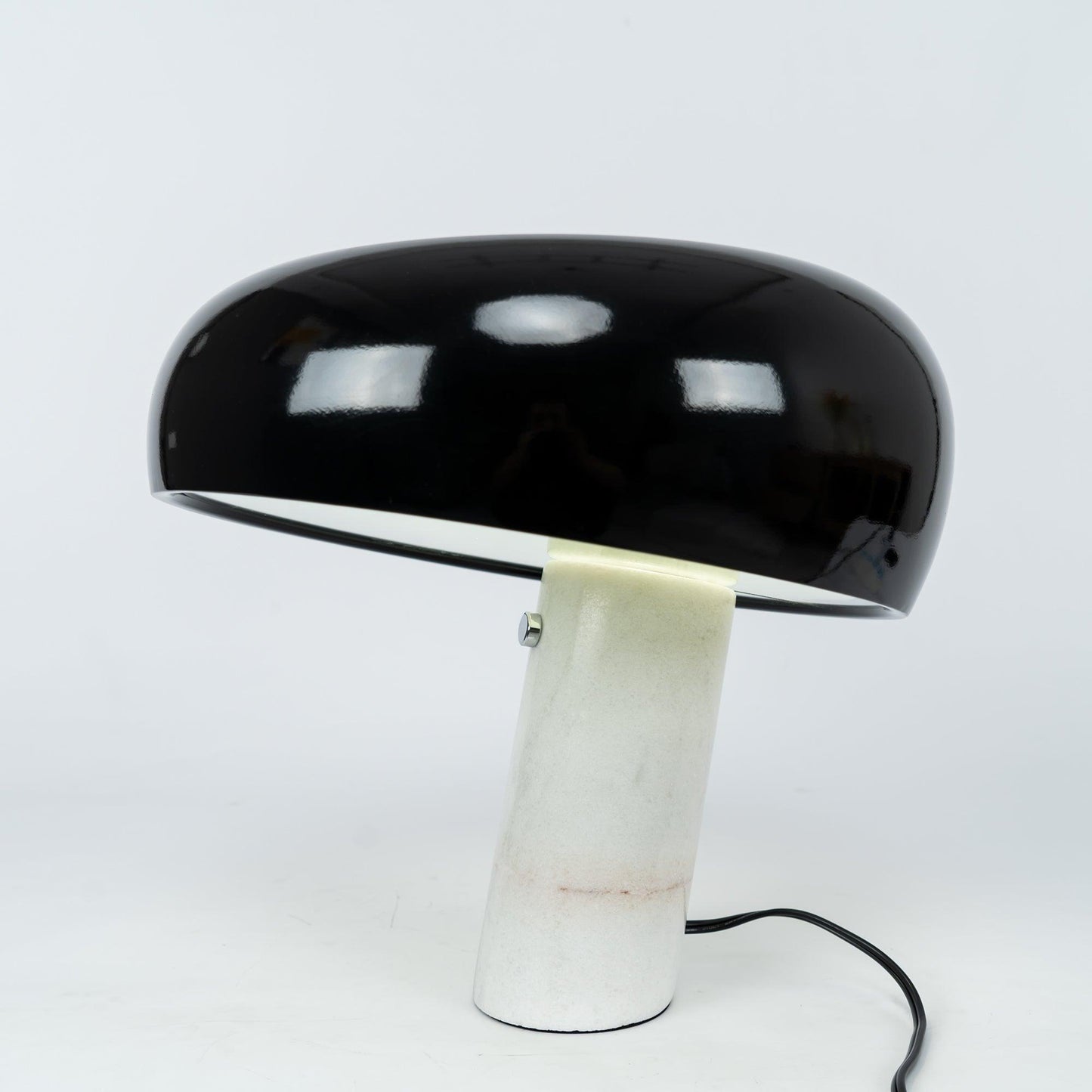 Kendrivol | Domed Silhouette Italian Marble Accent Table Lamp