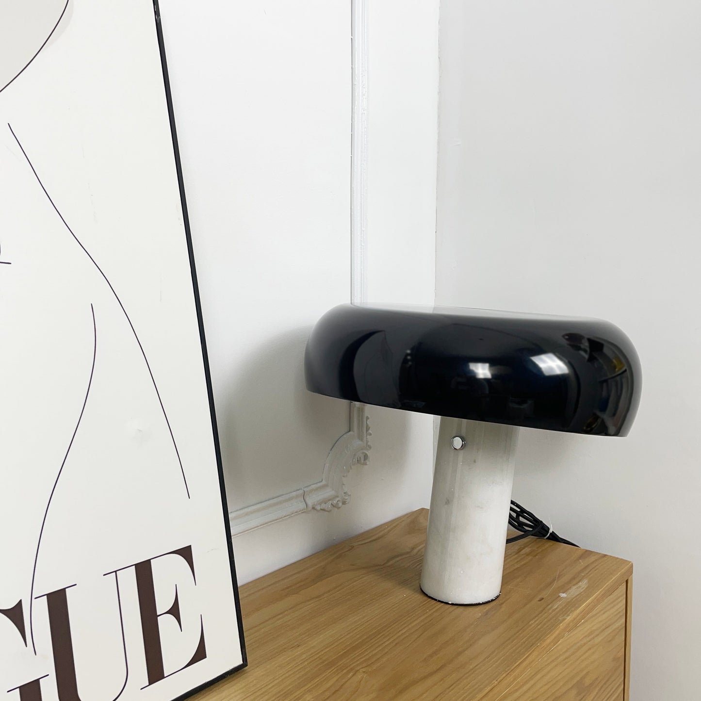 Kendrivol | Domed Silhouette Italian Marble Accent Table Lamp