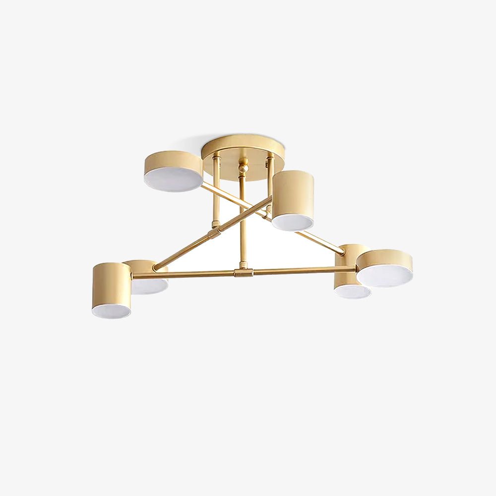 Lyrixen | Minimalist Acrylic Geometric Sputnik Ceiling Light