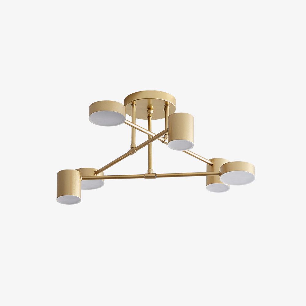 Lyrixen | Minimalist Acrylic Geometric Sputnik Ceiling Light