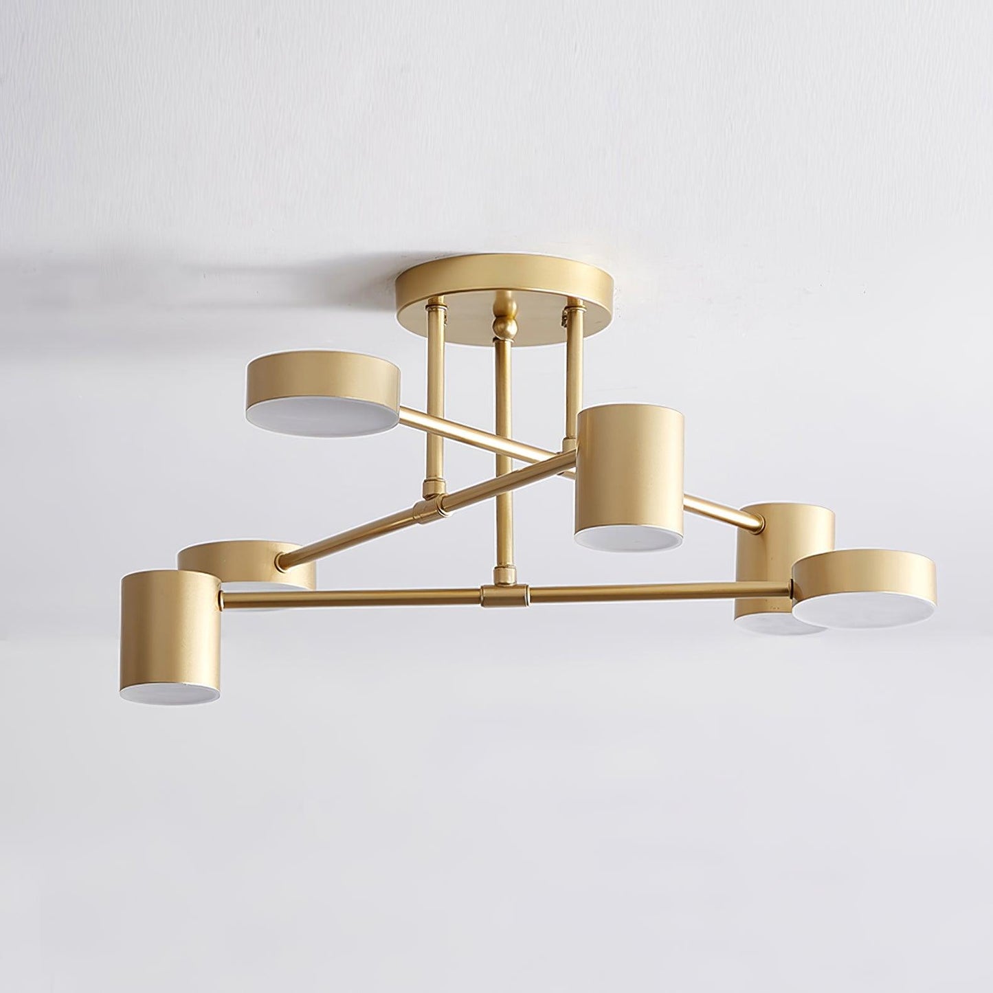 Lyrixen | Minimalist Acrylic Geometric Sputnik Ceiling Light