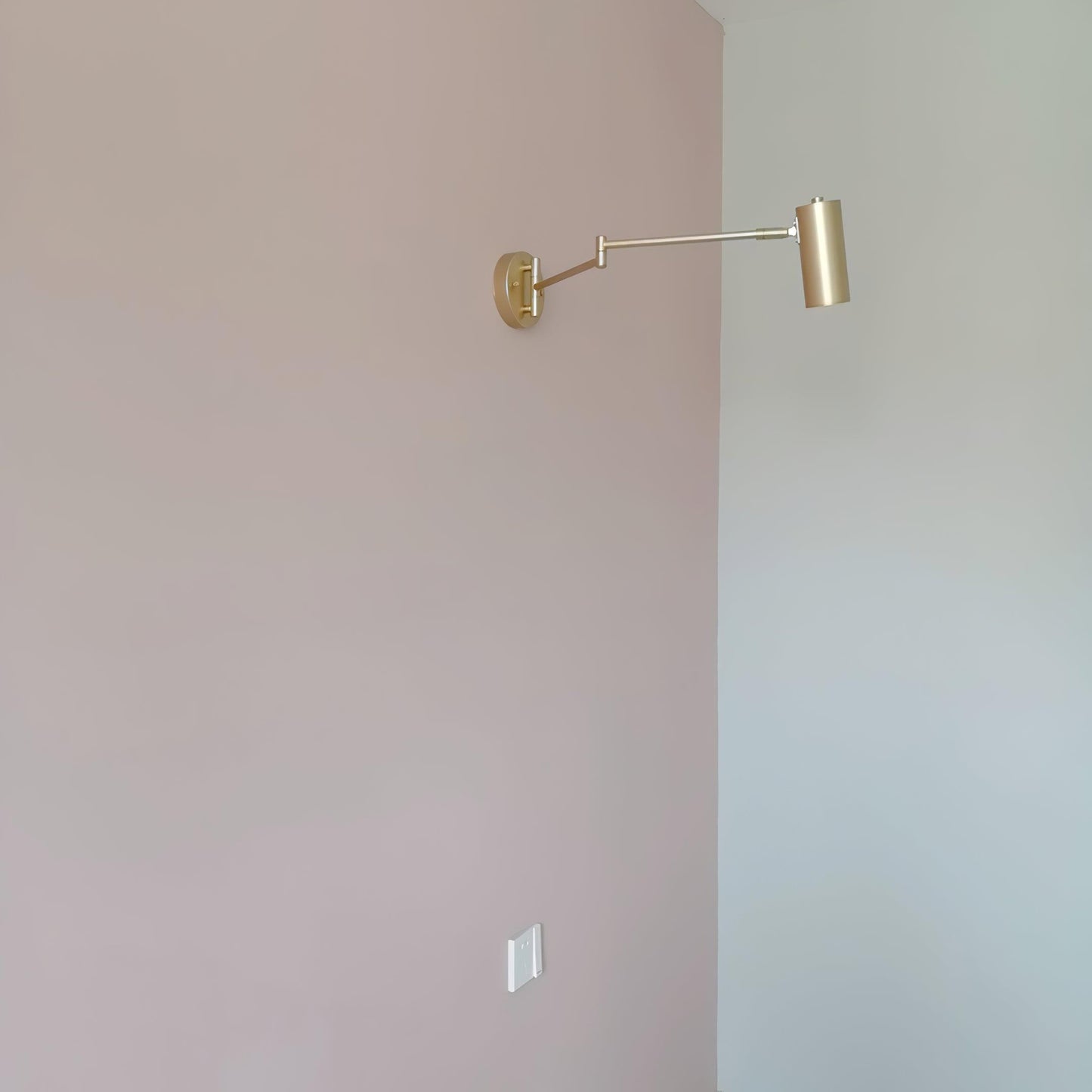 Mondorim | Linear Minimalist Geometric Adjustable Swing Arm Wall Light