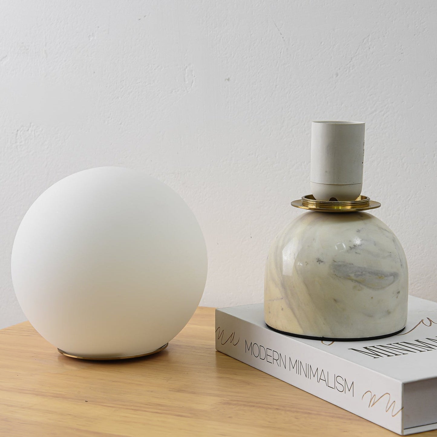 Kendroct | Minimalist Luminous Orb Accent Table Lamp