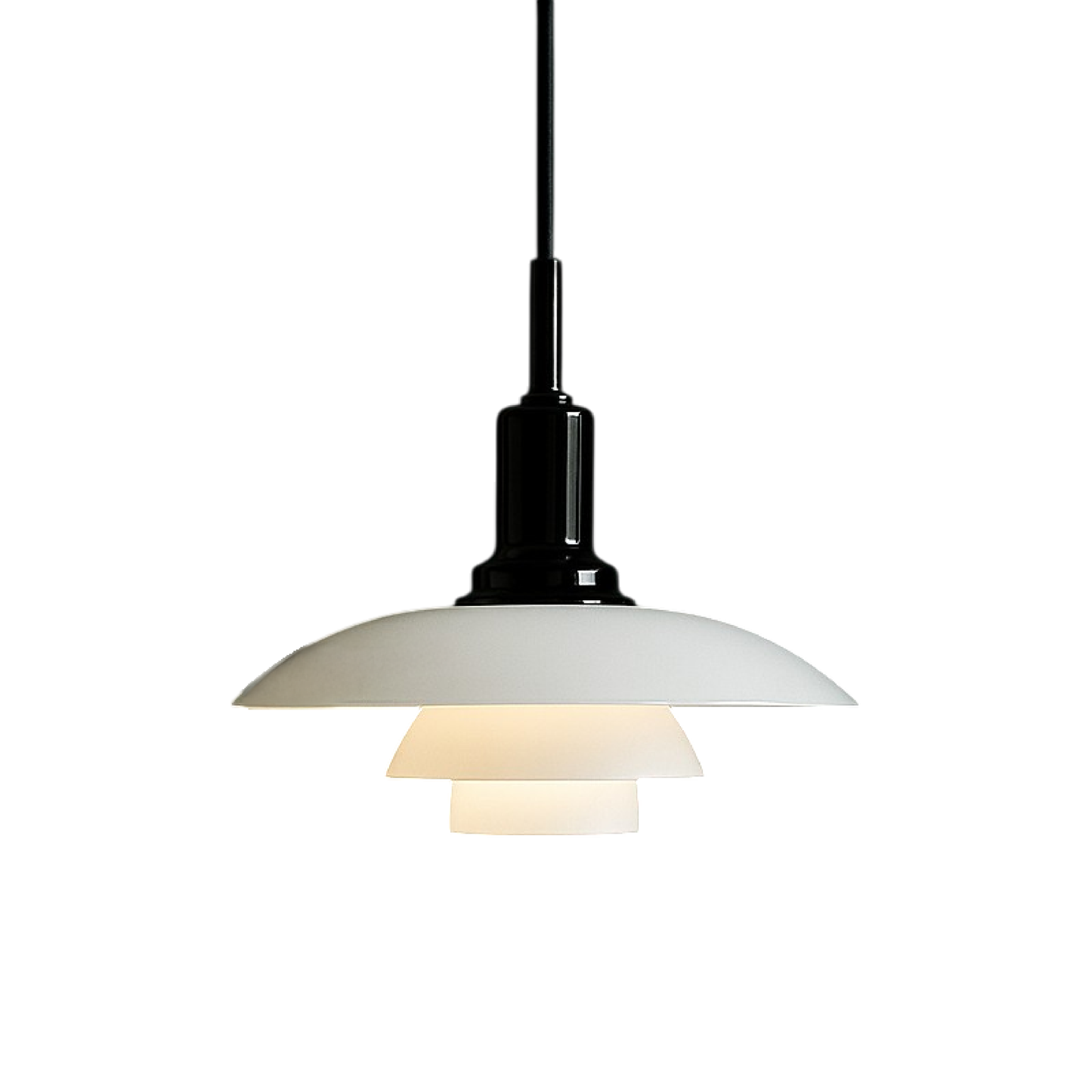 Alvar | Scandinavian Layered Shade Pendant Light