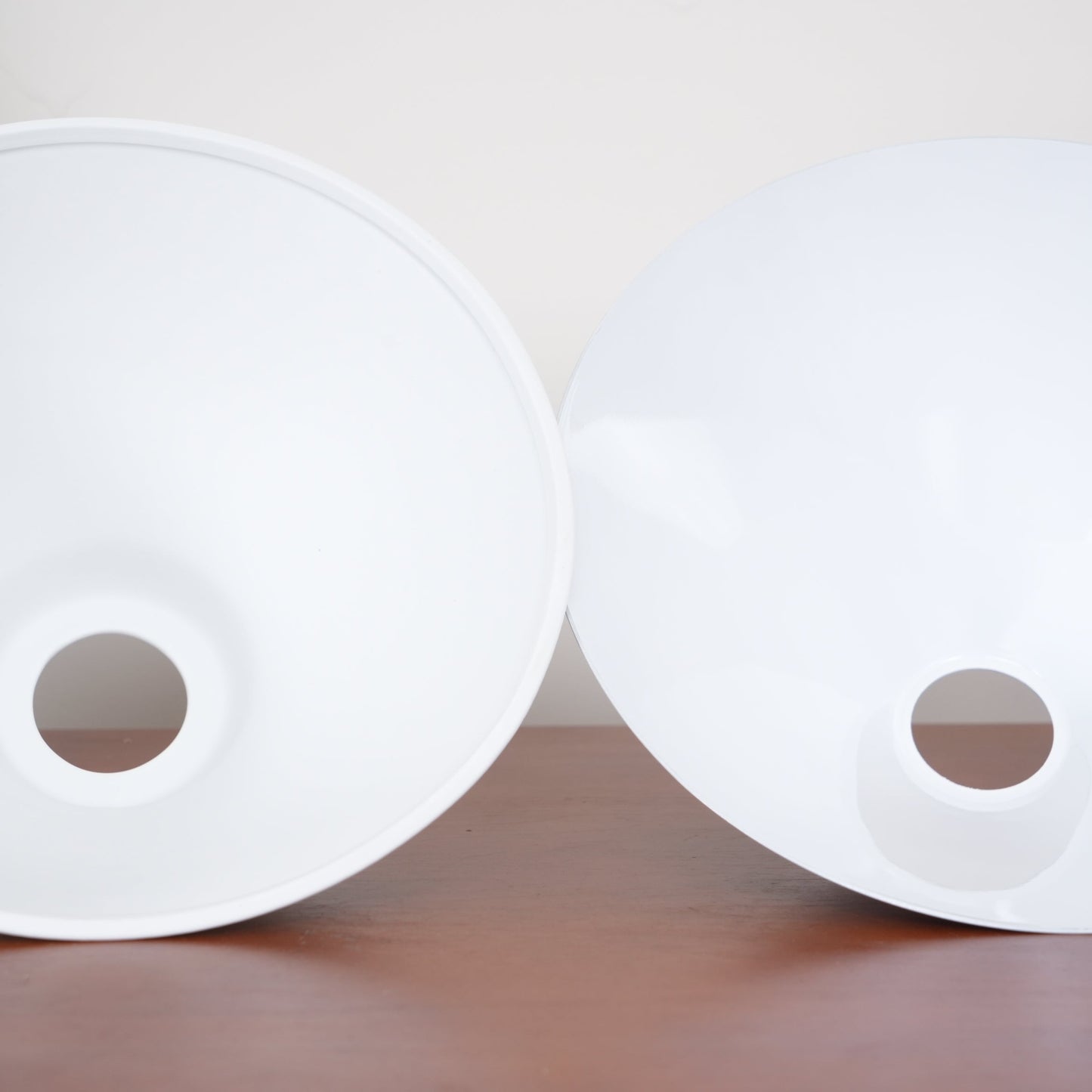 Elowen | Mid Century Metal Frame Pendant Light with Dual Glass Shades