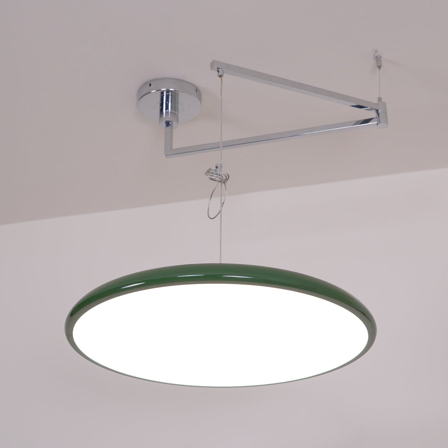 Aris | Morandi-Inspired Adjustable Swing Arm Pendant Light