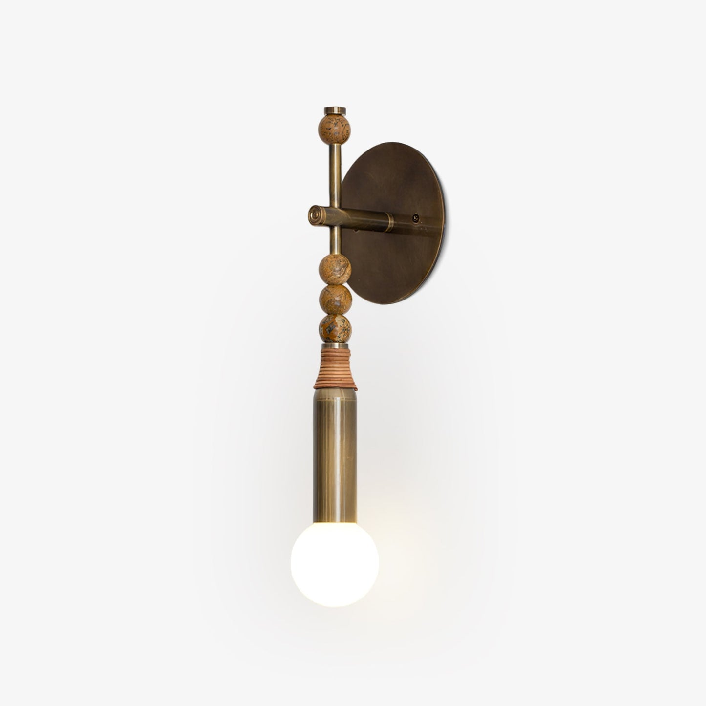 Mirathen | Sculptural Pierced Marble Sconce Wall Light