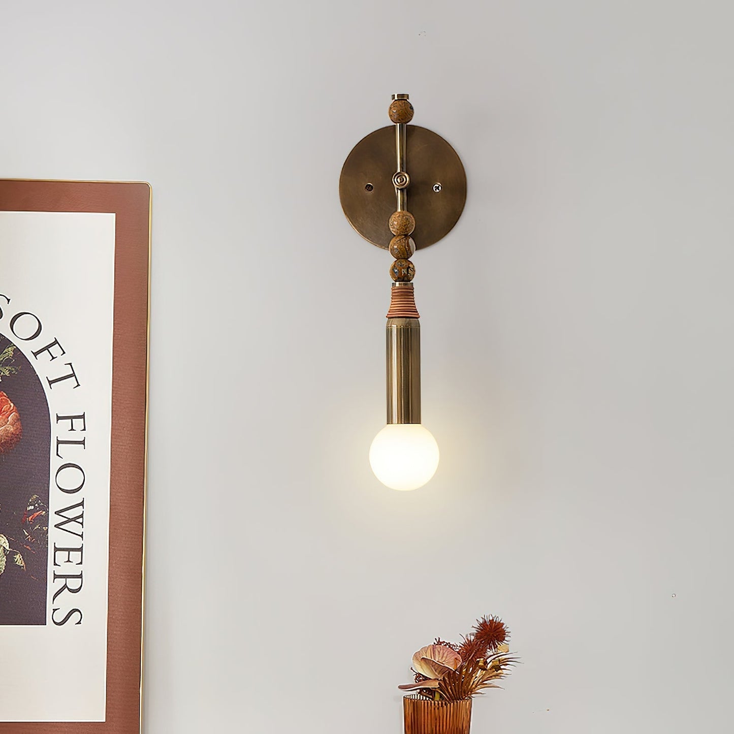 Mirathen | Sculptural Pierced Marble Sconce Wall Light