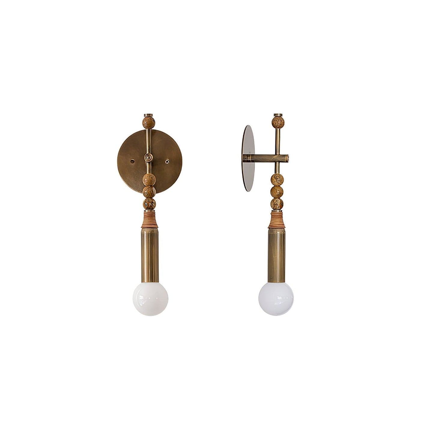 Mirathen | Sculptural Pierced Marble Sconce Wall Light