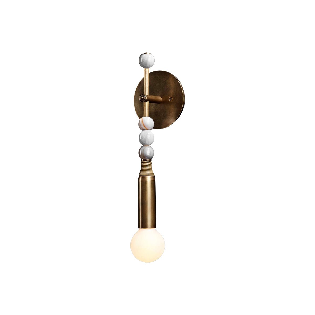 Mirathen | Sculptural Pierced Marble Sconce Wall Light