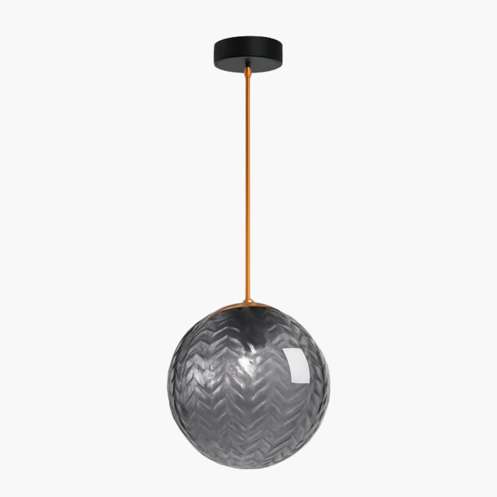 Vaelisore | Water Ripple Textured Glass Pendant Light