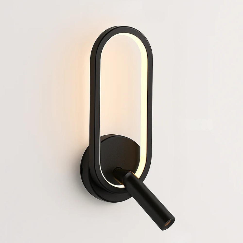 Variven | Rotating Minimalist Reading Wall Light With Reading Spotlight