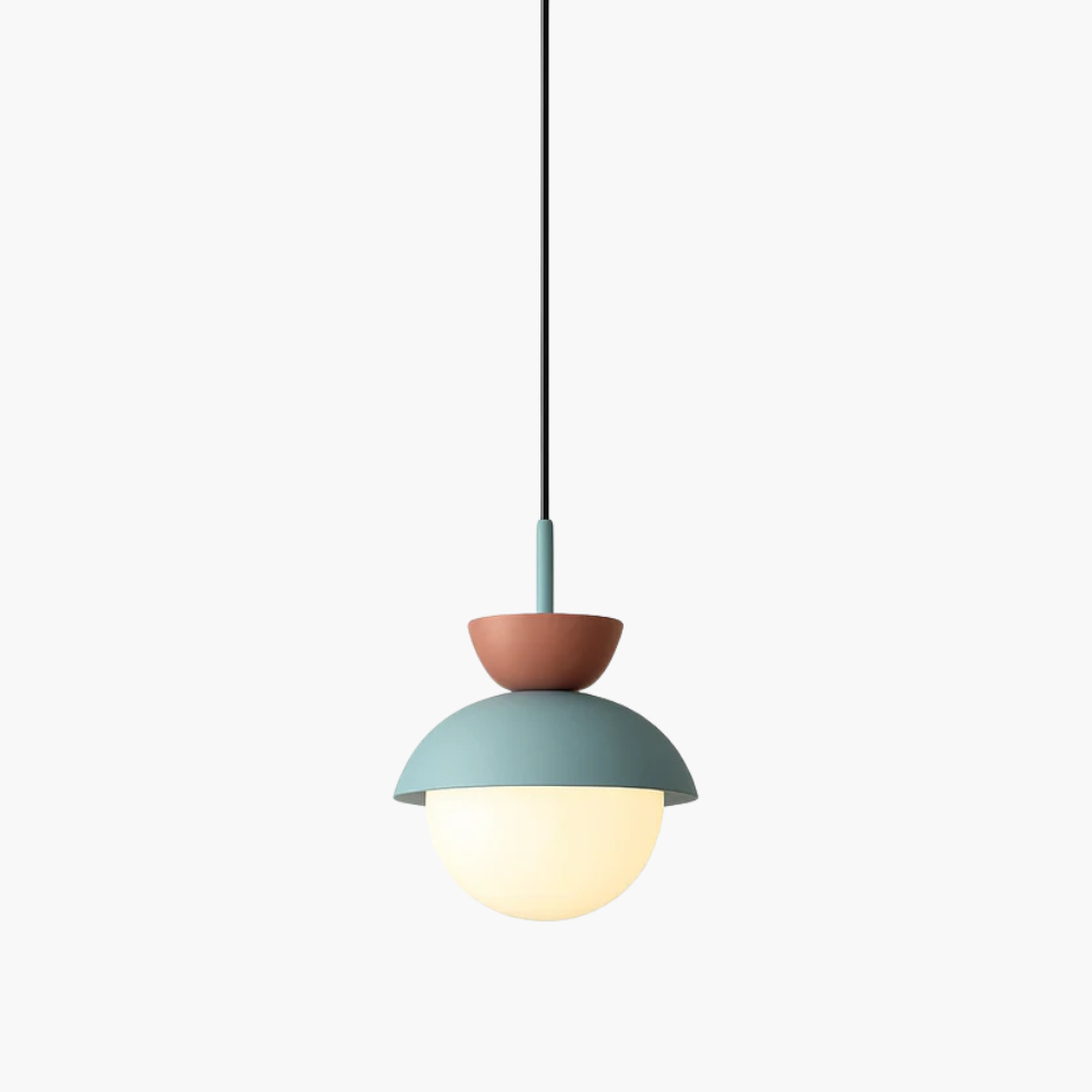 Velsatori | Nordic Circular Frosted Globe Pendant Light