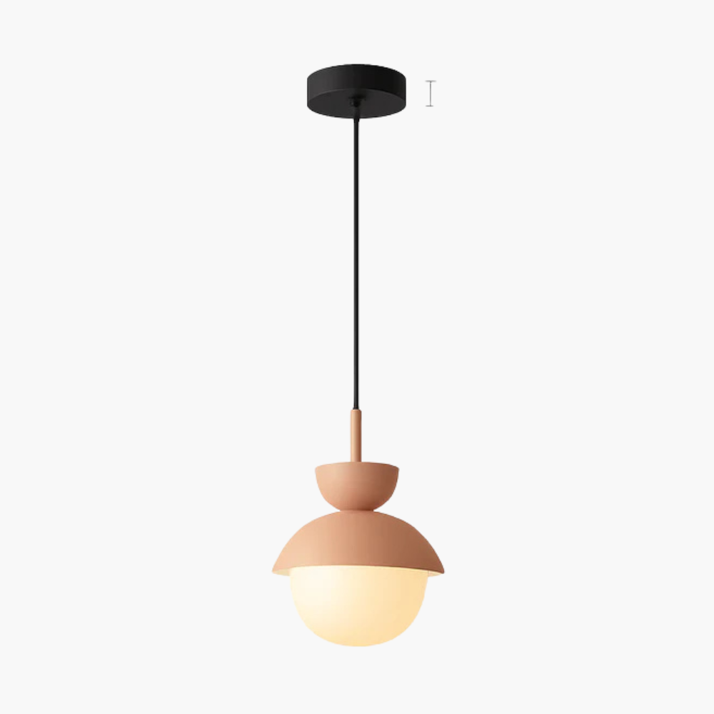 Velsatori | Nordic Circular Frosted Globe Pendant Light