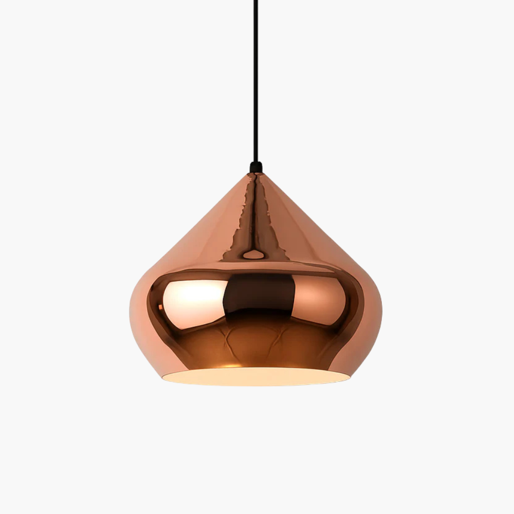 Velsoria | Sculptural Geometric Droplet Orb Pendant Light