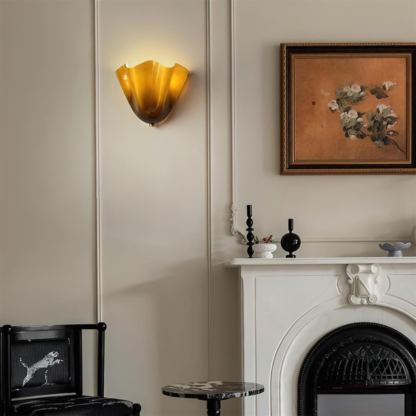 Nivalis | Sophisticated Alabaster Silhouette Wall Light