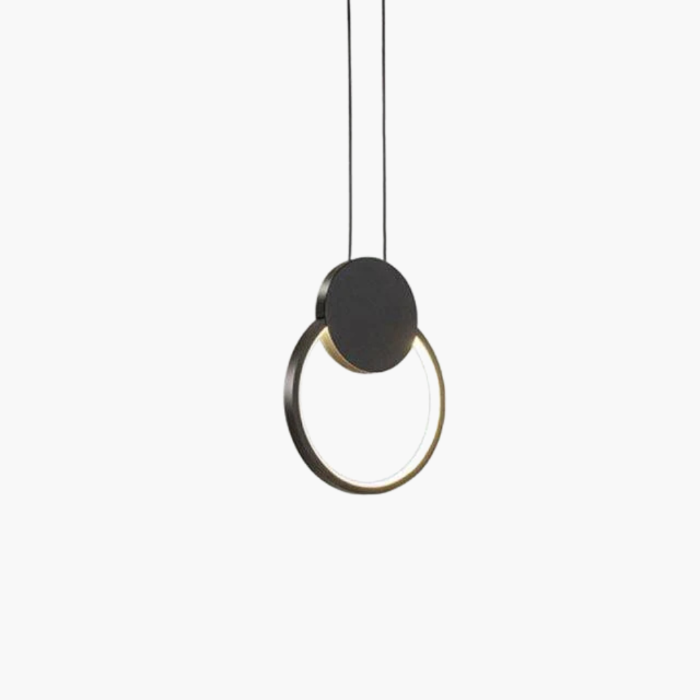 Veyndara | Linear Geometric Metal Frame Pendant Light
