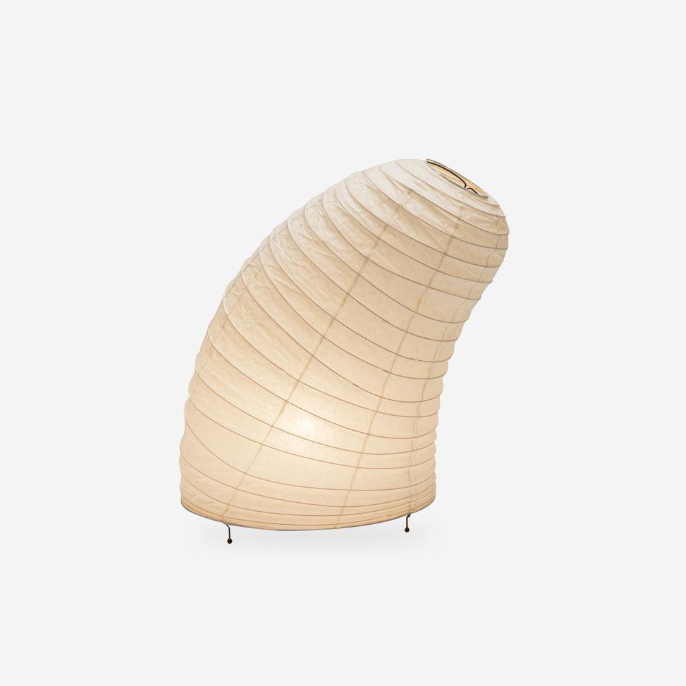 Kryntaleo | Japanese Ribbed Bamboo Silhouette Oriental Accent Table Lamp