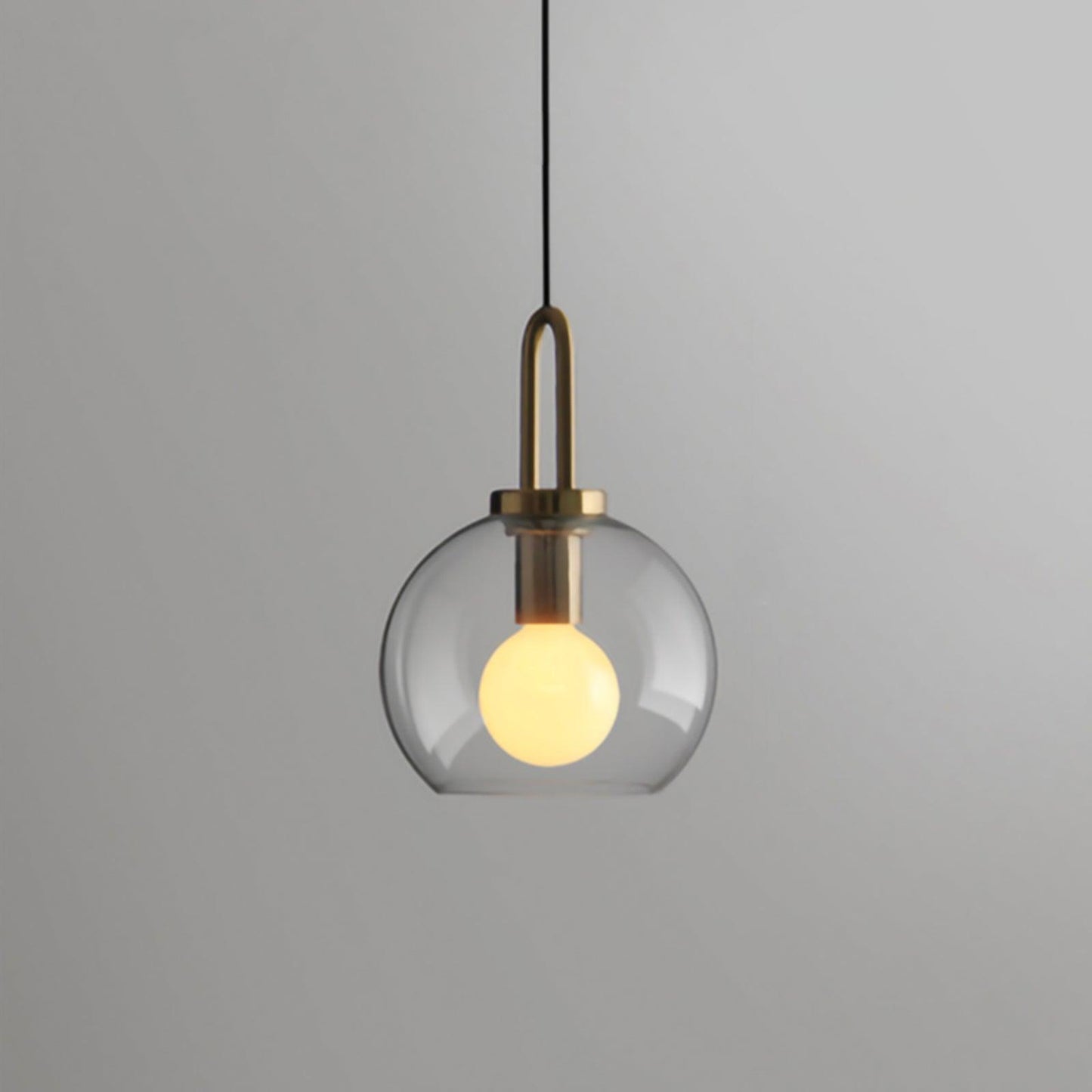 Kyntara | Contemporary Asymmetric Elliptical Glass Pendant Light