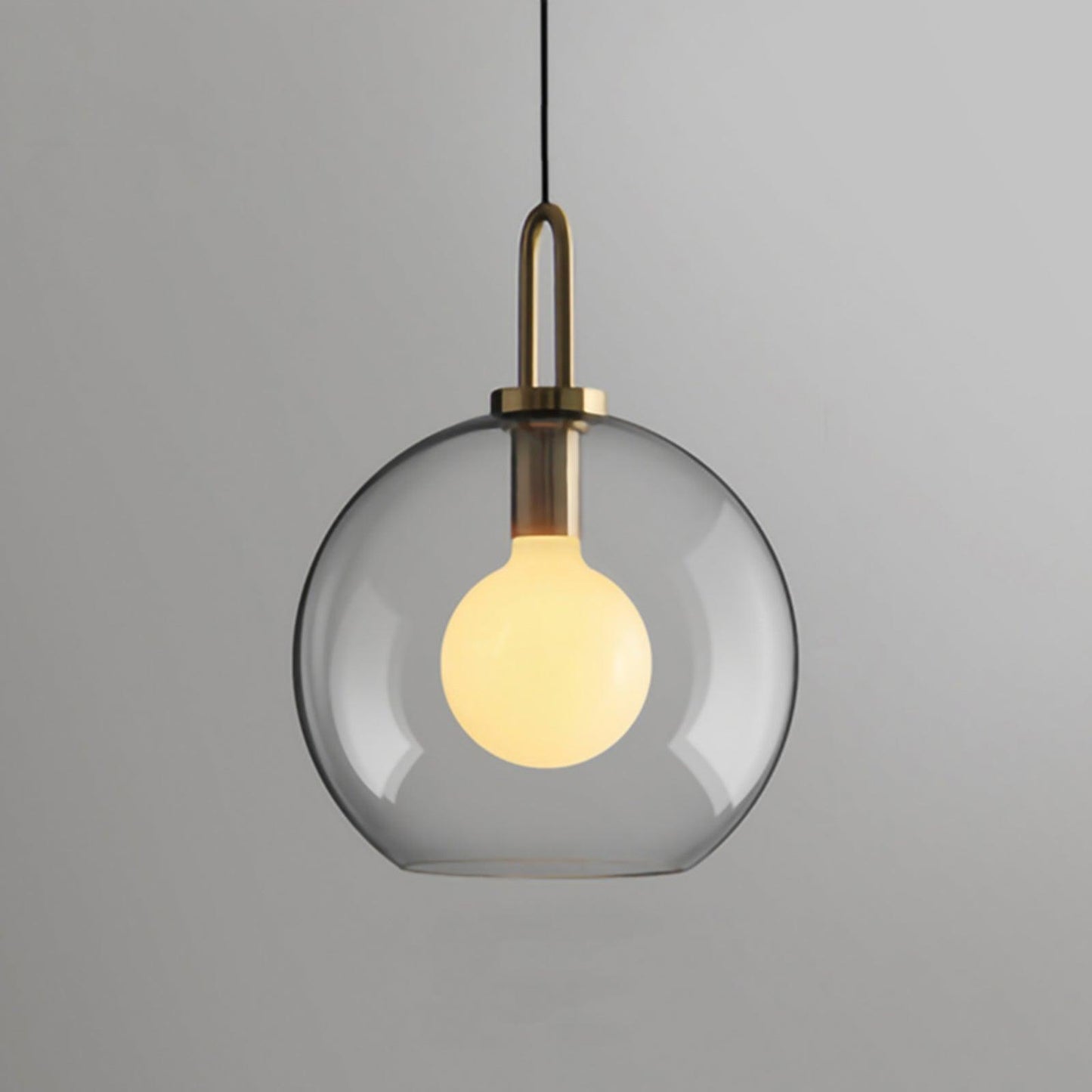 Kyntara | Contemporary Asymmetric Elliptical Glass Pendant Light