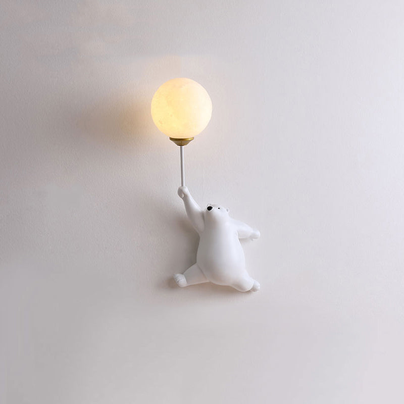 Bublo | Whimsical Bear Balloon Wall Light