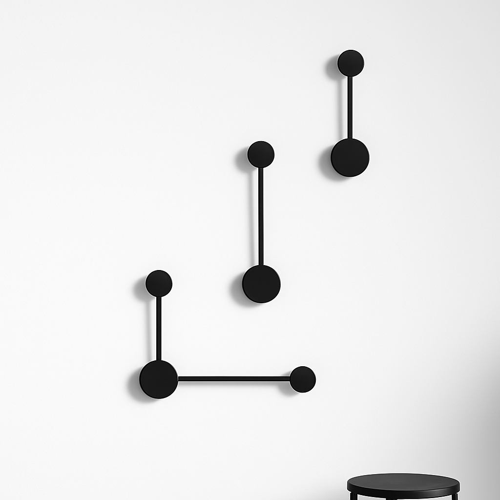 Varinthe | Minimalist Artistic Dots Metal Wall Light Fixture