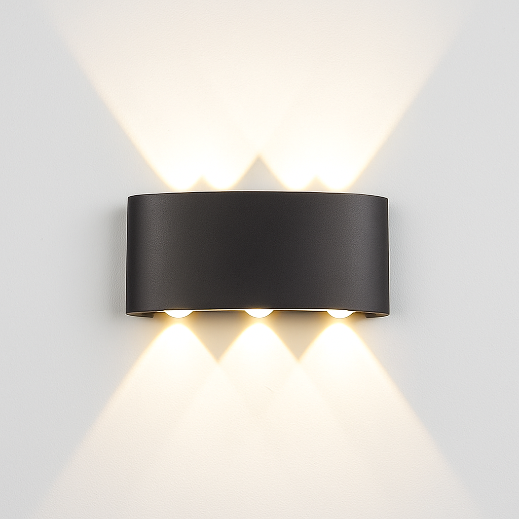 Velendra | Minimalist Metal Geometric Wall Light Fixture