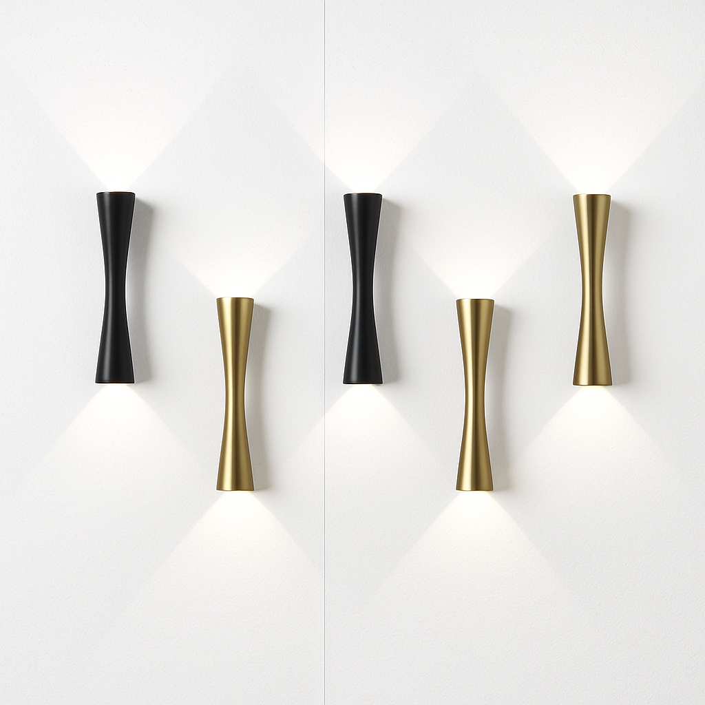 Kryntalo | Nordic Columnar Up Down Wall Light