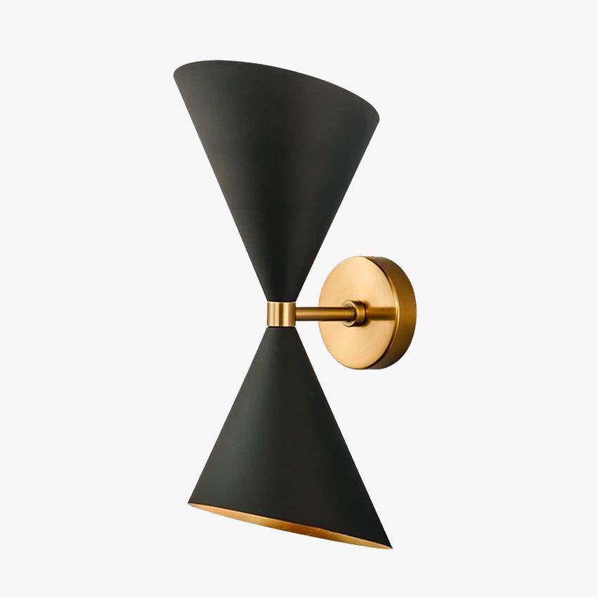 Vaelisth | Geometric Double Cone Architectural Symmetrical Wall Light