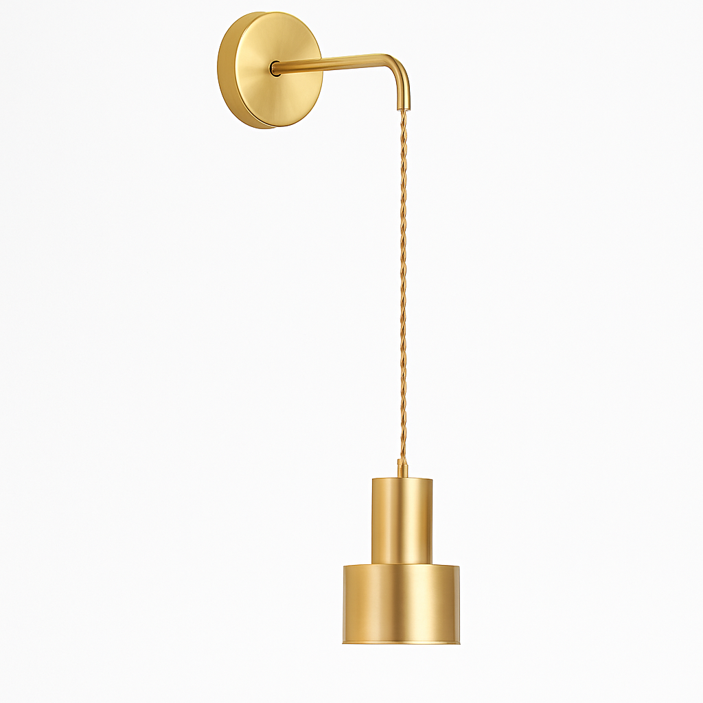 Lumorex | Modern Pendant Style Metal Wall Sconce Light
