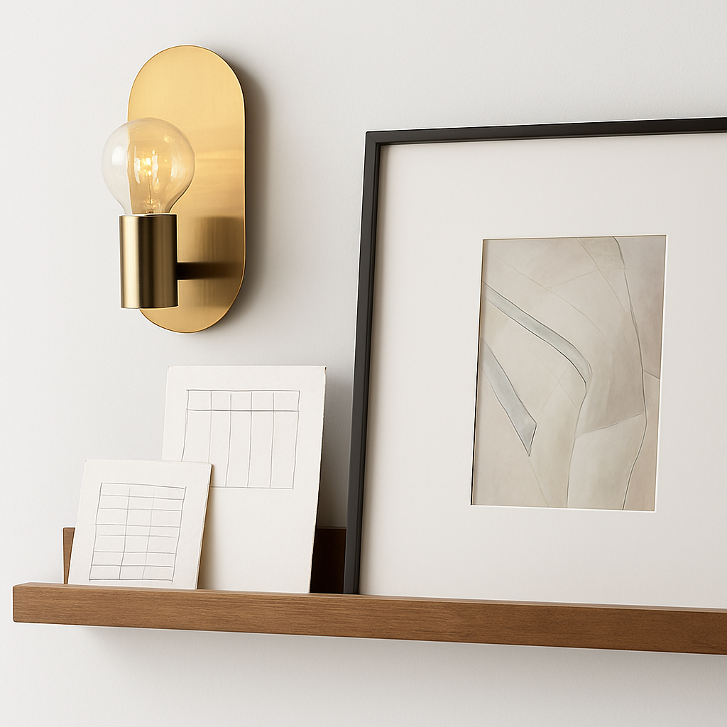 Kaelithor | Sleek Tubular Form Accent Mounted Vanity Wall Light