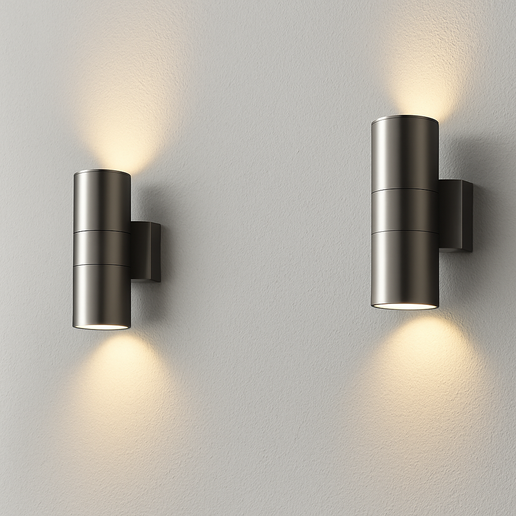 Zandorim | Minimalist Linear Column Up Down Outdoor Wall Light