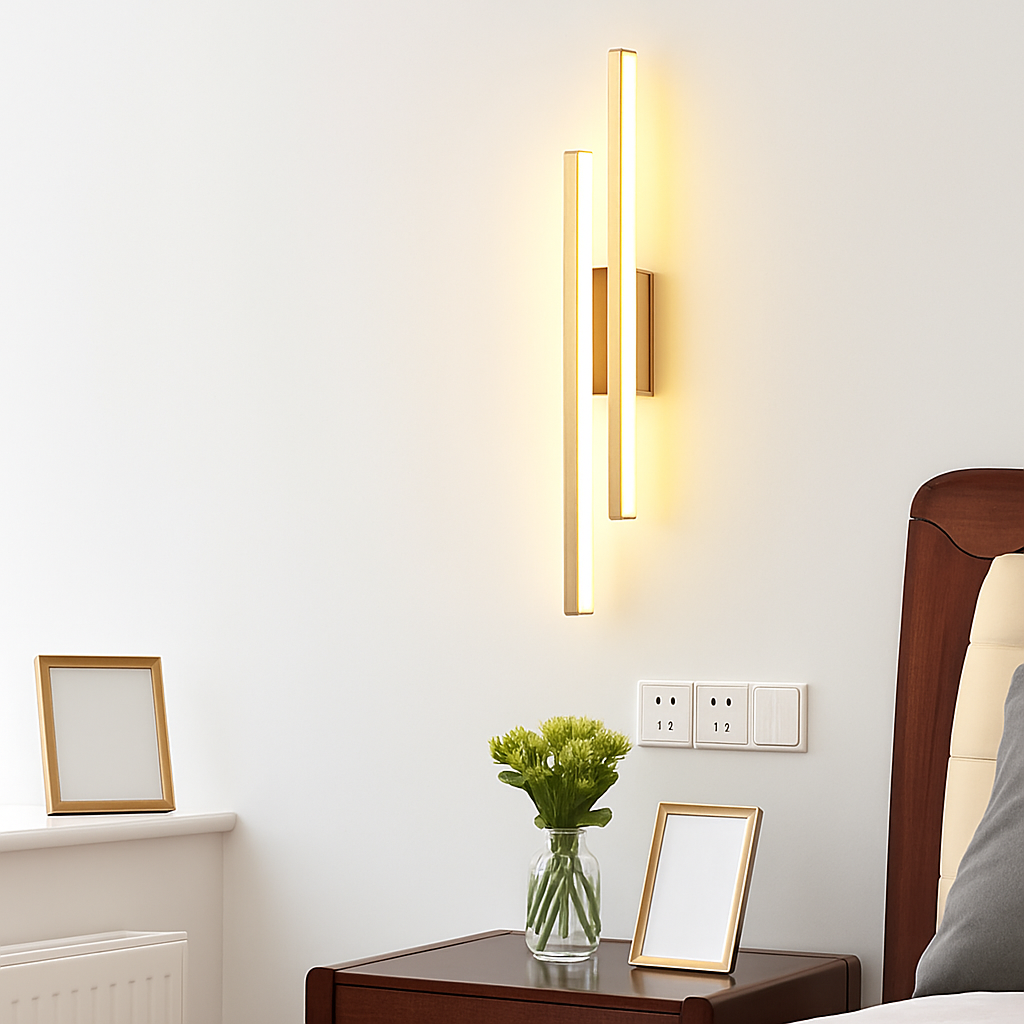 Krythano | Sculptural Geometric Profile Architectural Wall Light