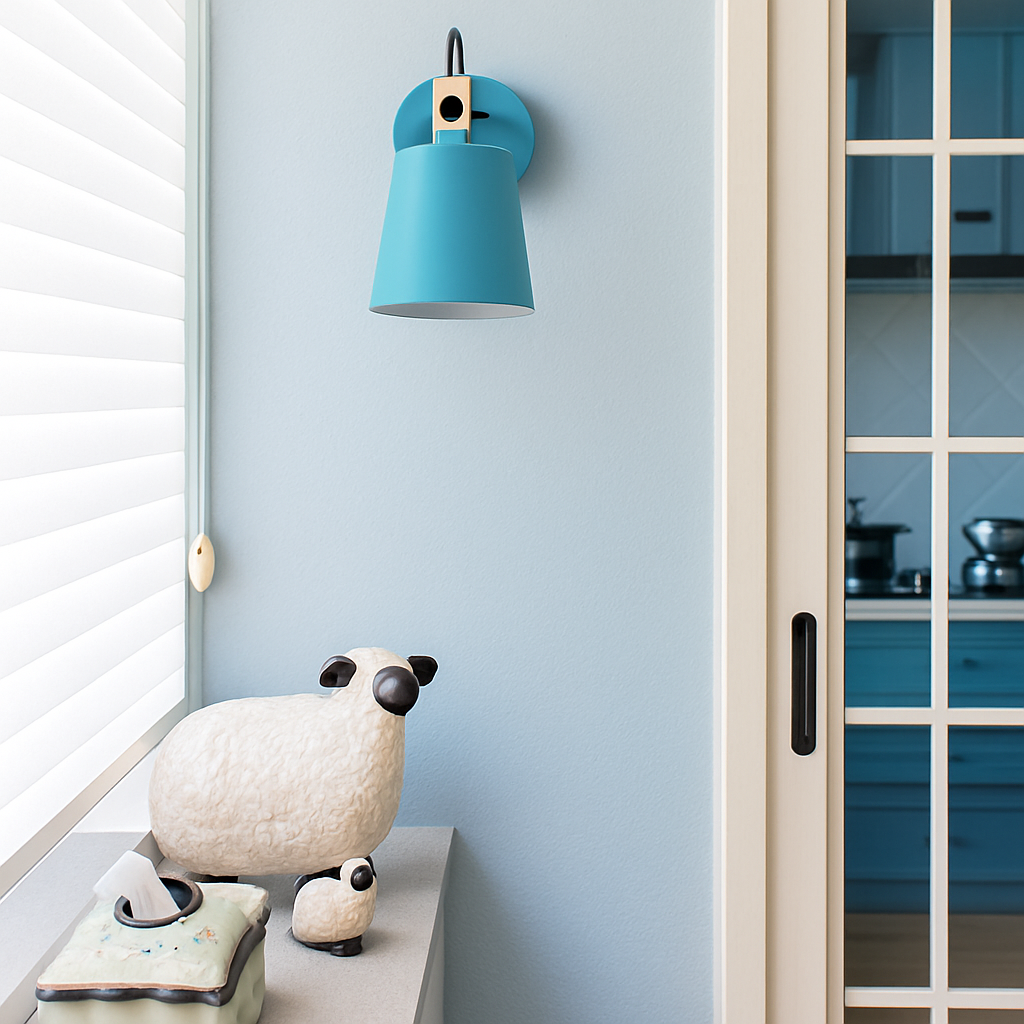 Vyrindo | Modern Nordic LED Wood Metal Wall Light