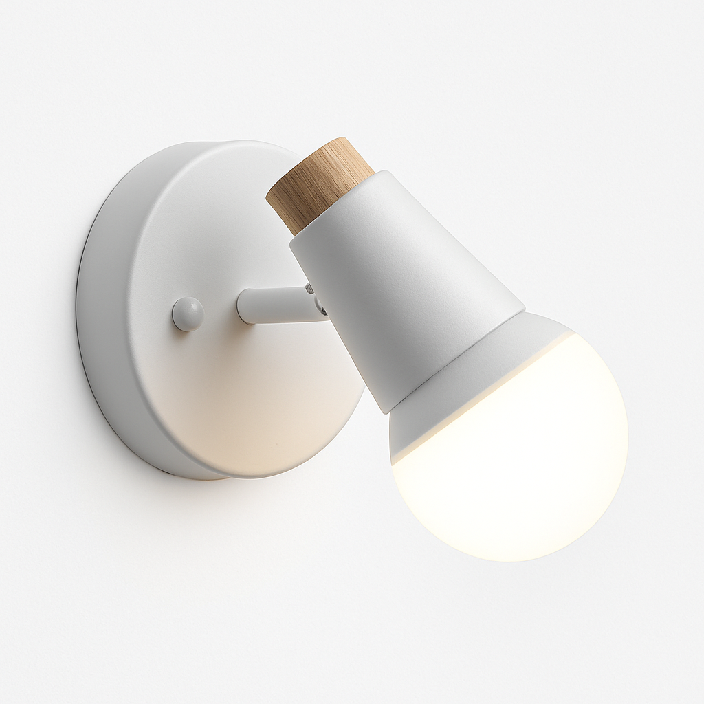 Virello | Sculpted Deer Antler Wood and Metal Modern Wall Light