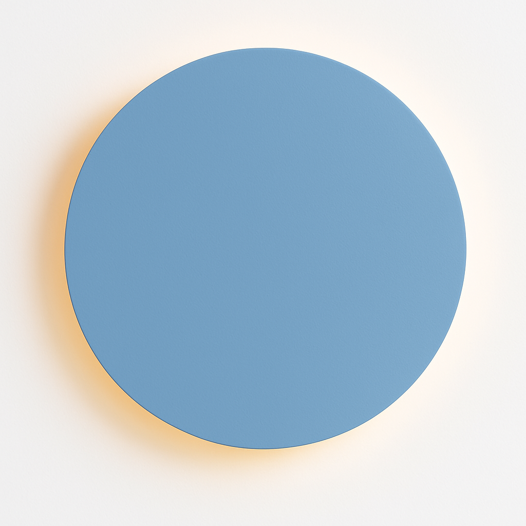 Belquise | Disc Silhouette Abstract Modern Accent Wall Light