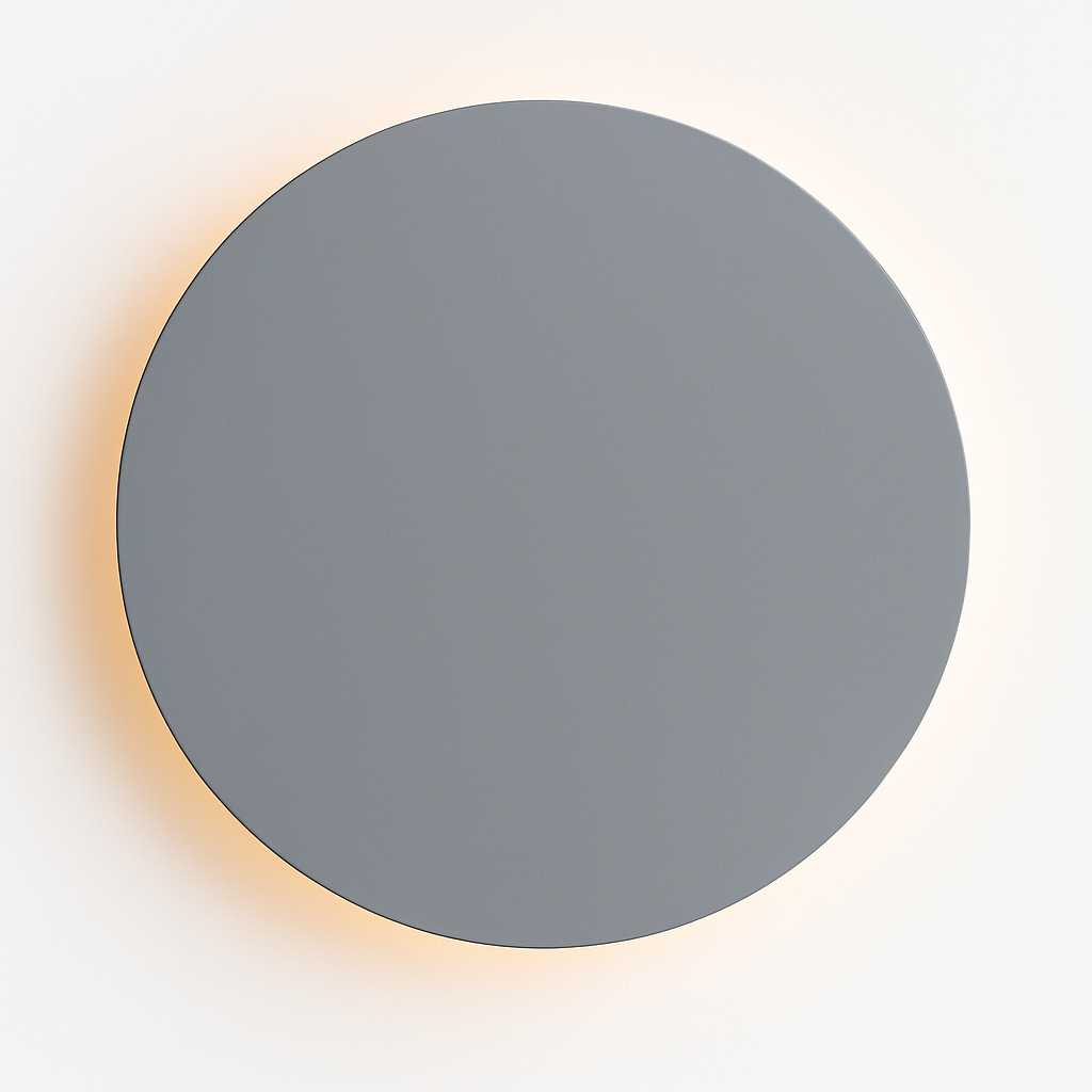 Belquise | Disc Silhouette Abstract Modern Accent Wall Light