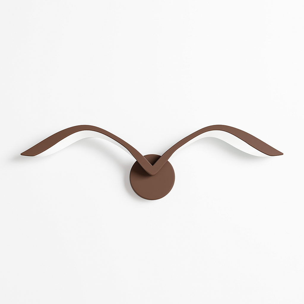 Kelthrom | Nordic Sculptural Bird Form Acrylic Wall Light