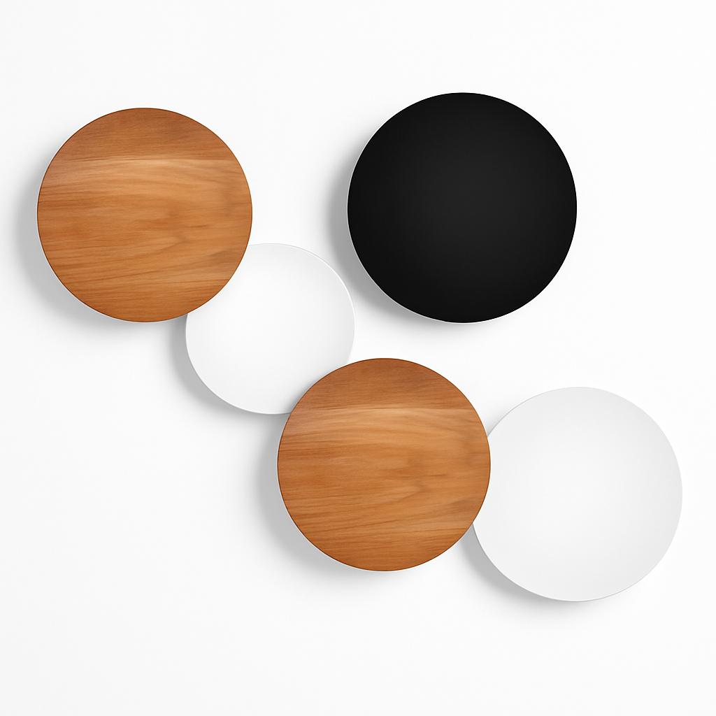 Velvoryn | Minimalist Eclipse Round Orb Wall Light Fixture