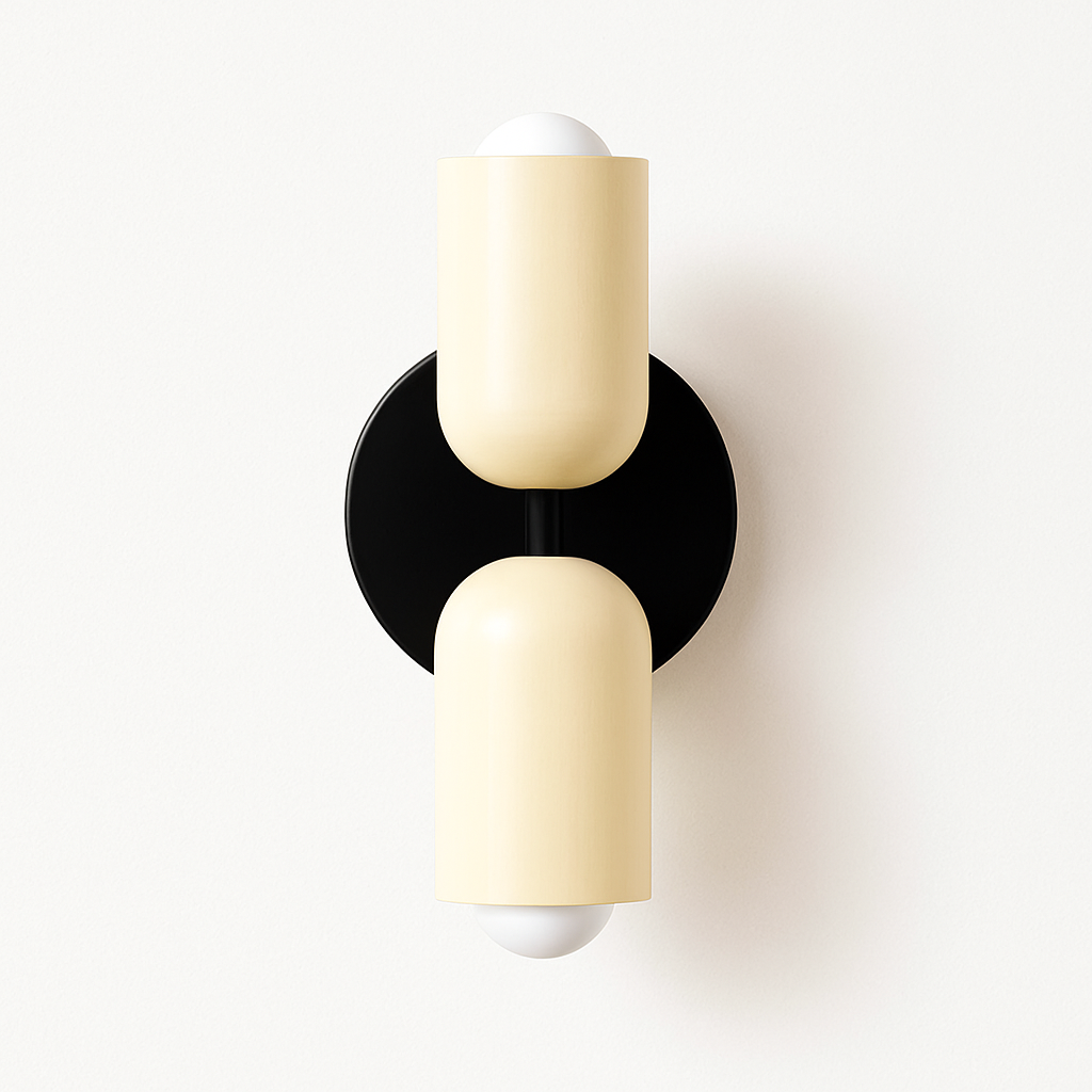 Ryvola | Nordic Minimalist Metal Frosted Glass Wall Light