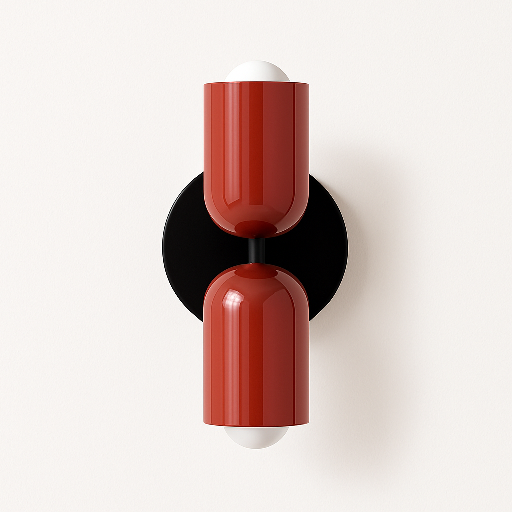 Ryvola | Nordic Minimalist Metal Frosted Glass Wall Light