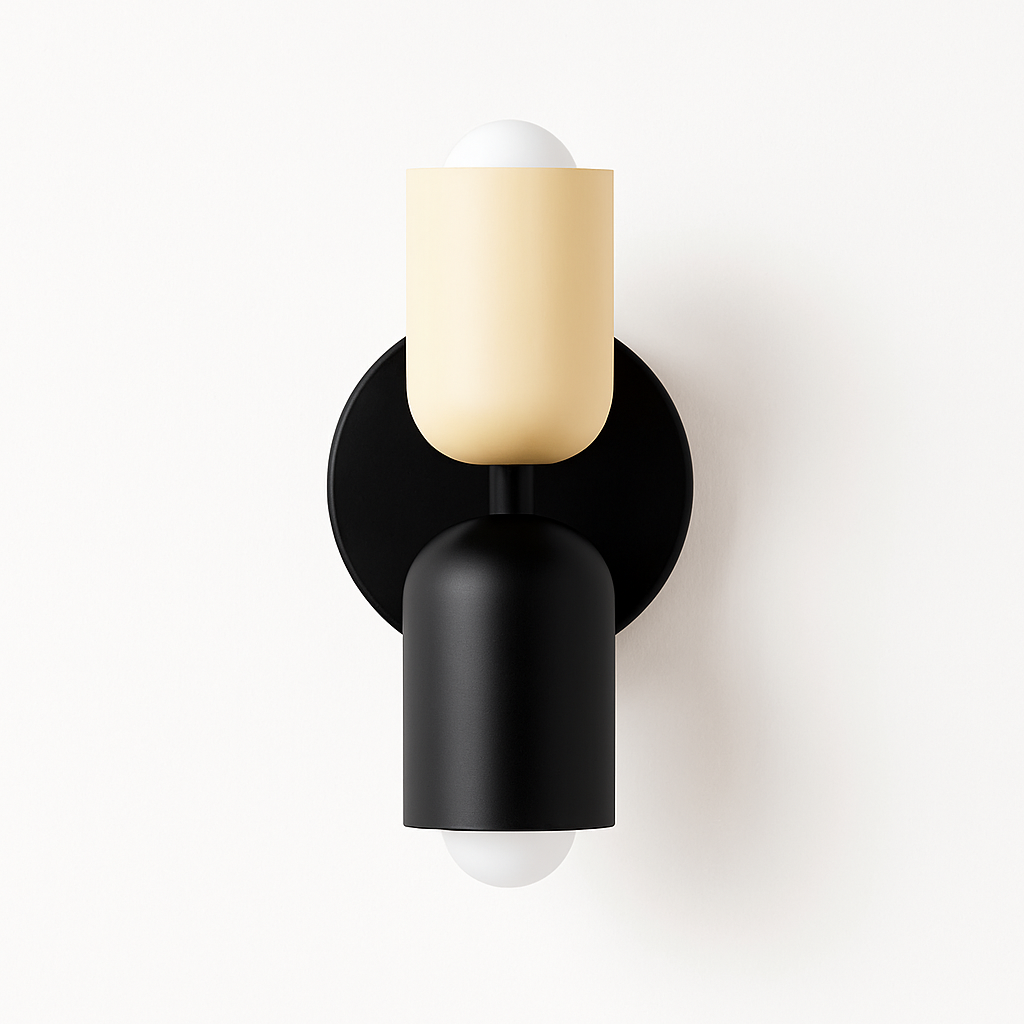 Ryvola | Nordic Minimalist Metal Frosted Glass Wall Light