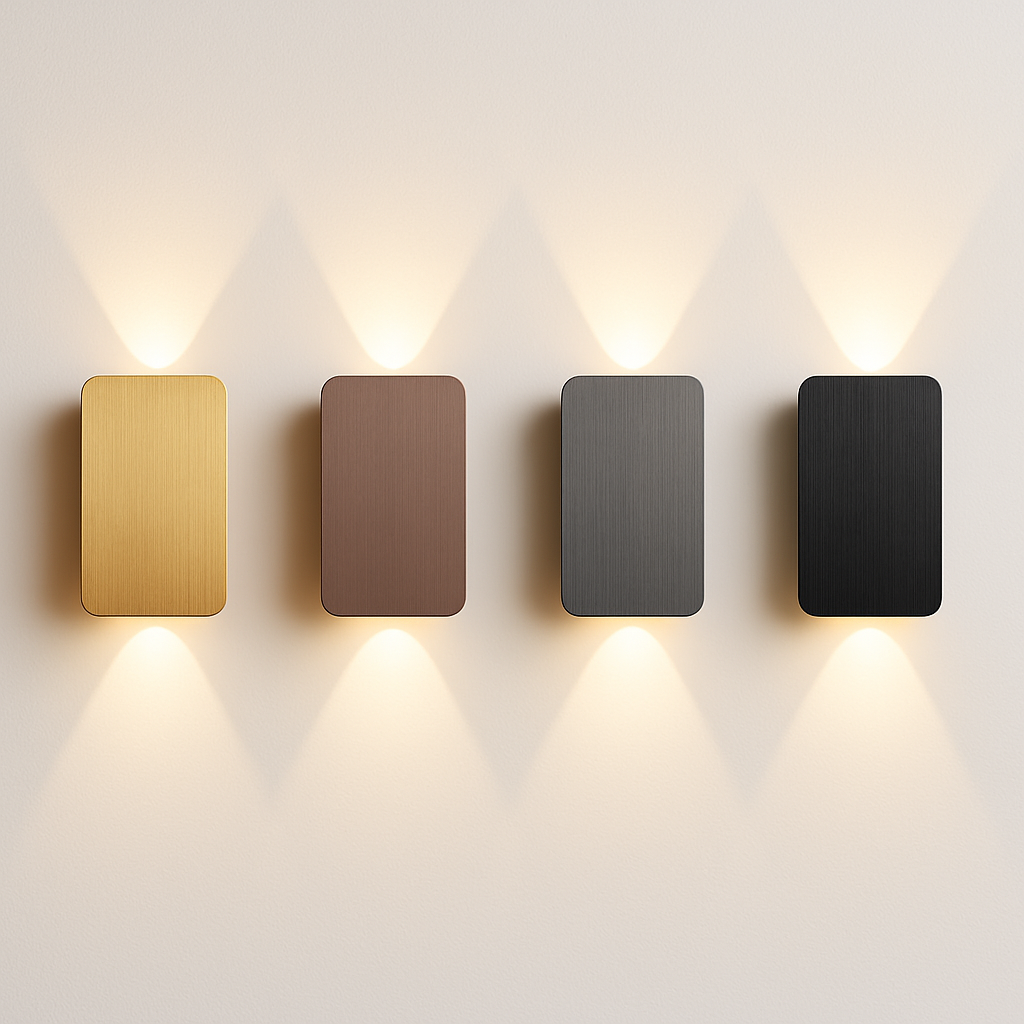 Zandrelis | Modern Rectangular Profile Dual Beam Wall Light